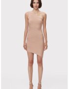 Herve Leger Асиметрична мини рокля с едно рамо