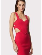Herve Leger Rochie mini cambrata - cu detaliu in forma de inima