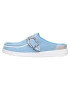 HEYDUDE WNDY SLIP BUCKLE DENIM