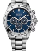 HUGO BOSS Мъжки часовник - Неръждаема стомана - Кварцов механизъм - Сребрист