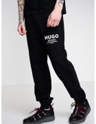 HUGO Памучен спортен панталон с лого