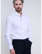 HUGO Памучна слим риза Koey
