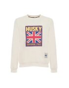 Husky Мъжка блуза - Памук - Масленобял