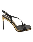 Il Passo Simia Stiletto Sandals With Square Toe