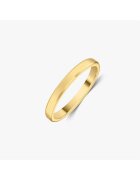 INDIRA Златна халка - средна - фина коркова тапа - 14k