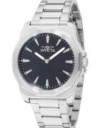 Invicta Мъжки часовник Speedway 49735 - кварцов механизъм - черен циферблат - 42mm - неръждаема стомана