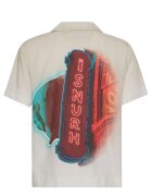 ISNURH Риза regular fit с принт на гърба