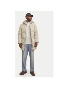 Jack and Jones Мъжко яке - 304516467 - Рециклиран полиестер/Полиестер - Бежово