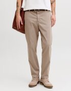 Jack & Jones Чино панталони - мъжки - Jpstollie Vance - Regular Fit - със средна талия - Кремав - L32