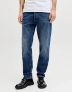 Jack & Jones Мъжки дънки - със средна талия и стеснена кройка - тъмносини