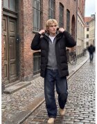 Jack & Jones Подплатено зимно яке с джобове с цип