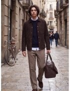 Jack & Jones Слим пуловер с плетка осморка