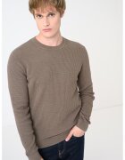 Jack & Jones Слим пуловер с релеф