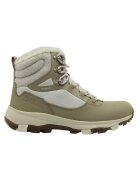 Jack Wolfskin Дамски спортни ботуши Everquest Texapore High - кремаво-маслиненозелени - естествена кожа - зима
