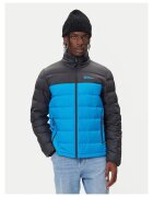 Jack Wolfskin Мъжко пухено яке - синьо - рециклиран полиестер - с цип