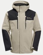 Jack Wolfskin Мъжко яке - 1108373 4030 - полиестер - бежово/черно
