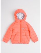 Jack Wolfskin Ватирано зимно яке Zenon с качулка - Черен/Светлозелен