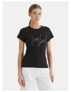 JOOP Jeans Дамска тениска - - памук/еластан - черна