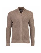 JOOP Jeans Памучна жилетка с цип