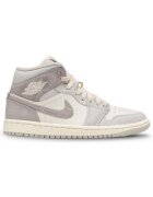 Jordan Маратонки Air 1 Mid Бежово Iron Oreo