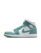 Jordan Спортни обувки Air 1 Mid 43821 - Бял/Зелен