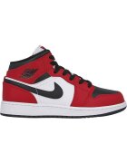 Jordan Спортни обувки Air 1 Mid BG 60011 - Червен/Черен