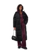 Juicy Couture Дамско дълго яке Century - синтетика/текстил - черно