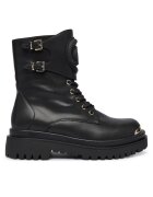 Just Cavalli Дамски ботуши екологична кожа - черни - 79RA3S92 ZSD48