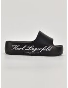 Karl Lagerfeld Чехли с равна платформа и лого