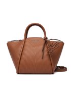 Karl Lagerfeld Дамска чанта Dark Tan - 1UR B1W30044 - от екологична кожа