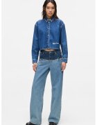 Karl Lagerfeld Jeans Дънки с памук и контрасти