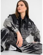 Karl Lagerfeld Jeans Дънково яке деграде