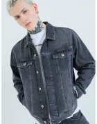 Karl Lagerfeld Jeans Дънково яке с джобове