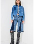 Karl Lagerfeld Jeans Къс панталон от деним с висока талия