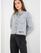 Karl Lagerfeld Jeans Къса риза от деним