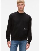 Karl Lagerfeld Jeans Памучен суитшърт с принт