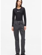 Karl Lagerfeld Jeans Прави дънки с висока талия