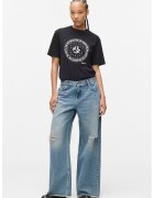 Karl Lagerfeld Jeans Разкроени дънки със средна талия
