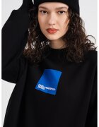 Karl Lagerfeld Jeans Свободен суитшърт с лого