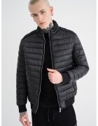Karl Lagerfeld Капитонирано зимно яке с цип
