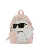 KARL LAGERFELD KIDS Десенирана раница с регулируеми презрамки