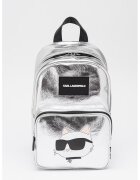 KARL LAGERFELD KIDS Раница с метално лого