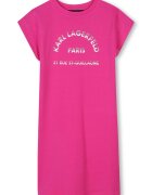 KARL LAGERFELD KIDS Рокля-тениска с модал