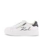 KARL LAGERFELD KIDS Спортни обувки с цип и лого