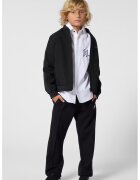 KARL LAGERFELD KIDS Суитшърт с цип и лого