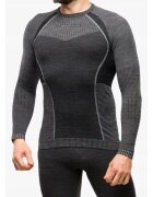 La Sportiva Мъжка спортна блуза - Wool70 Tech Longsleeve - сива - термоактивна