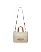 Lacoste Дамска чанта - текстил - кафява - Един размер INTL