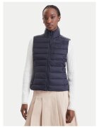 Lacoste Дамска жилетка синя - синтетична
