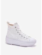 Le Cooper Дамски кецове Lee Cooper LCW-25-31-3461L - високи - бели - текстил