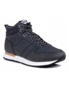 Lee Cooper Ghete din piele ecologica cu talpa contrastanta